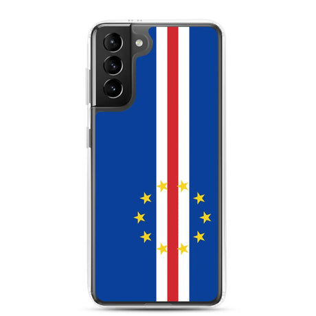 Coque téléphone drapeau du cap-vert - pixelforma