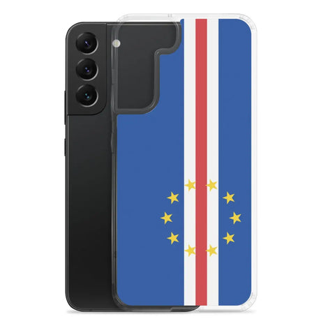 Coque téléphone drapeau du cap-vert - pixelforma