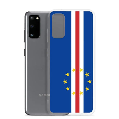 Coque téléphone drapeau du cap-vert - pixelforma