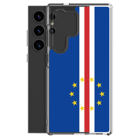 Coque téléphone drapeau du cap-vert - pixelforma