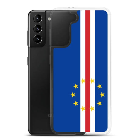 Coque téléphone drapeau du cap-vert - pixelforma