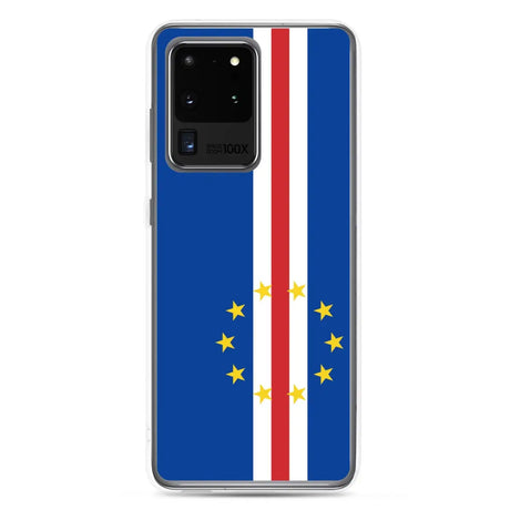 Coque téléphone drapeau du cap-vert - pixelforma