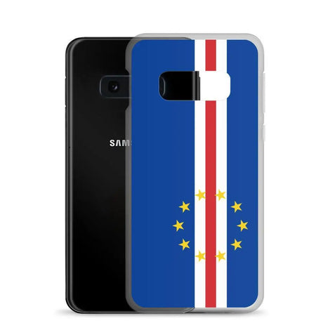Coque téléphone drapeau du cap-vert - pixelforma