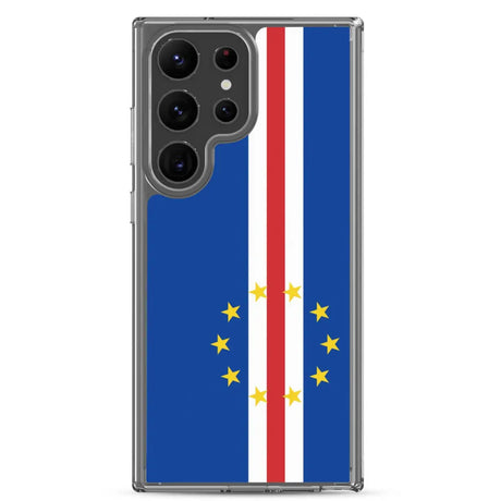 Coque téléphone drapeau du cap-vert - pixelforma