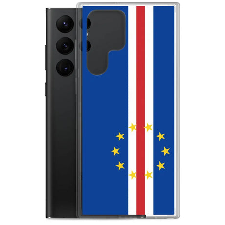 Coque téléphone drapeau du cap-vert - pixelforma
