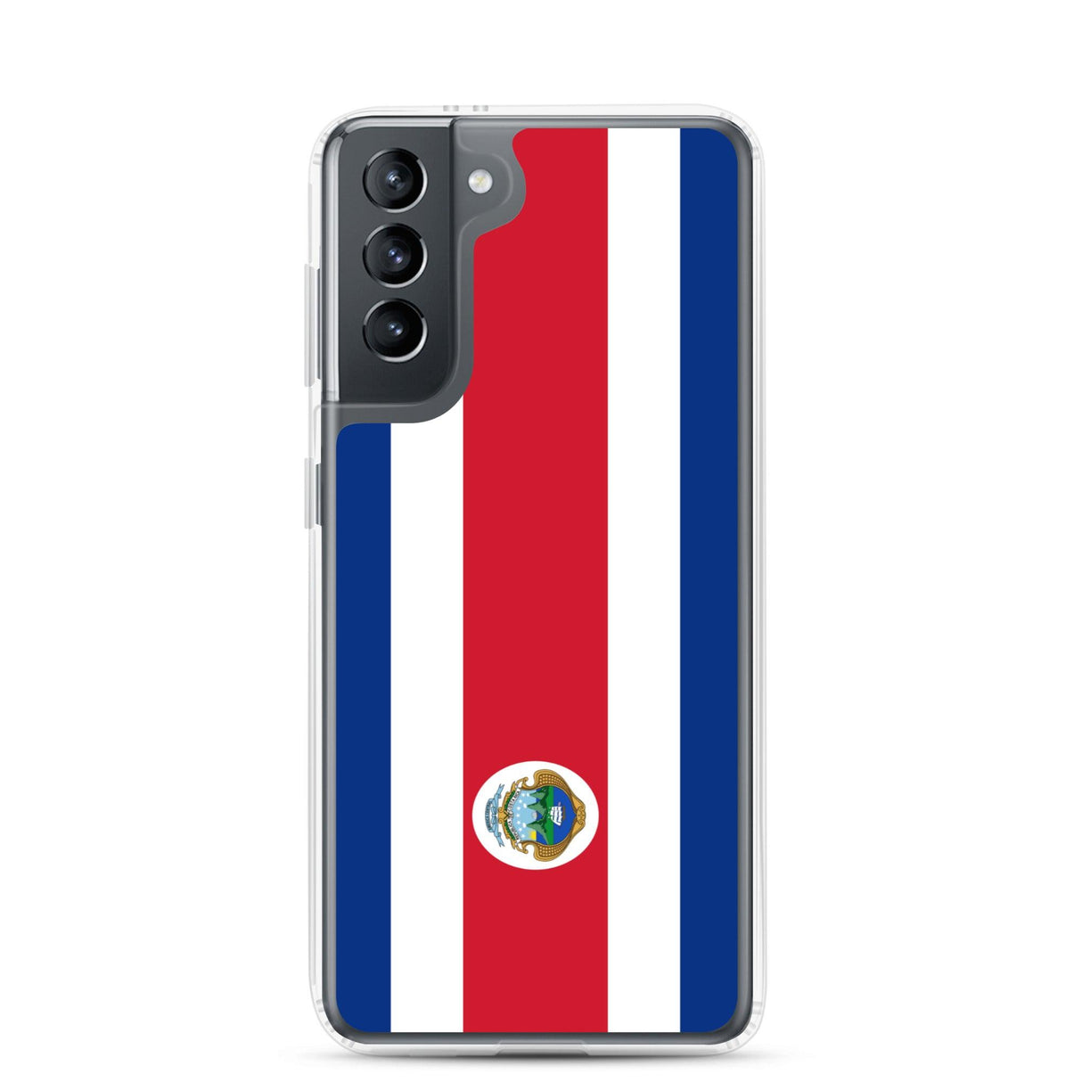 Coque Téléphone Drapeau du Costa Rica - Pixelforma