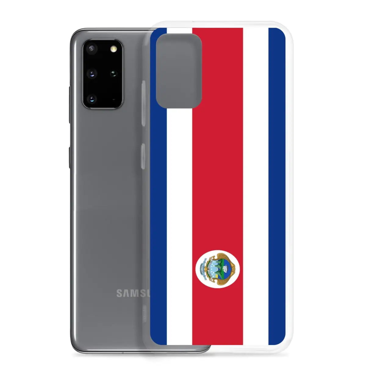 Coque téléphone drapeau du costa rica - pixelforma