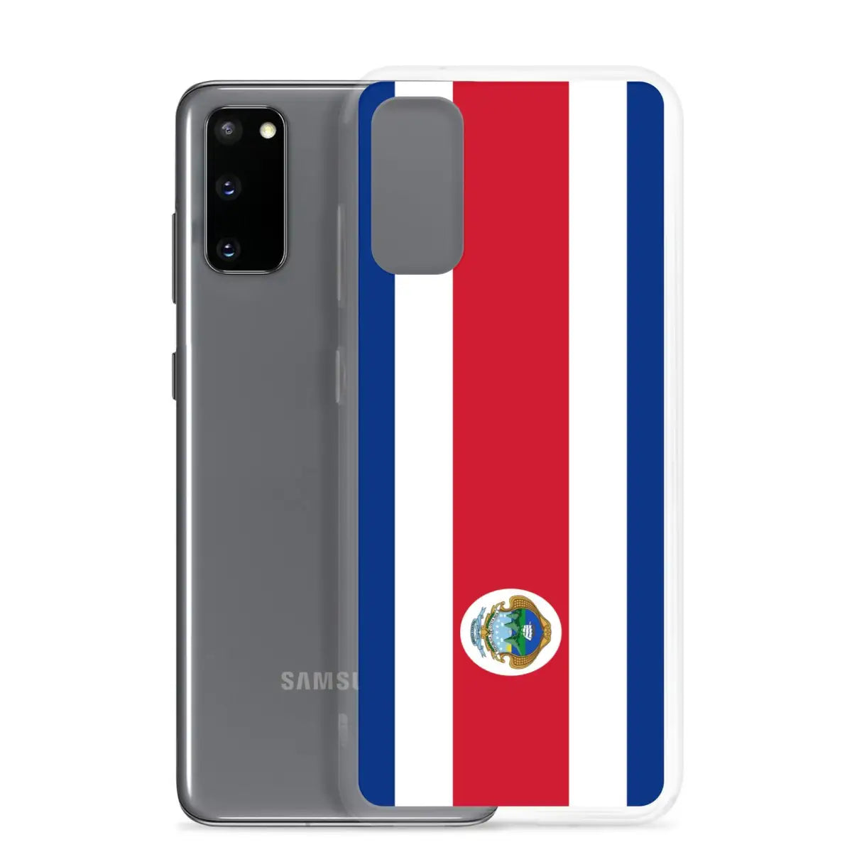 Coque téléphone drapeau du costa rica - pixelforma