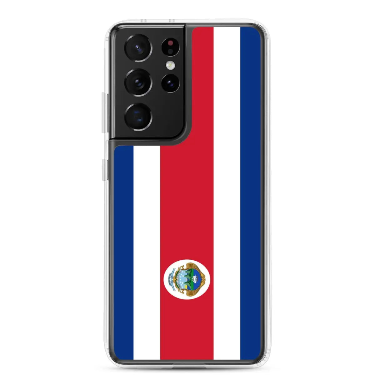 Coque téléphone drapeau du costa rica - pixelforma