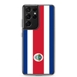 Coque téléphone drapeau du costa rica - pixelforma