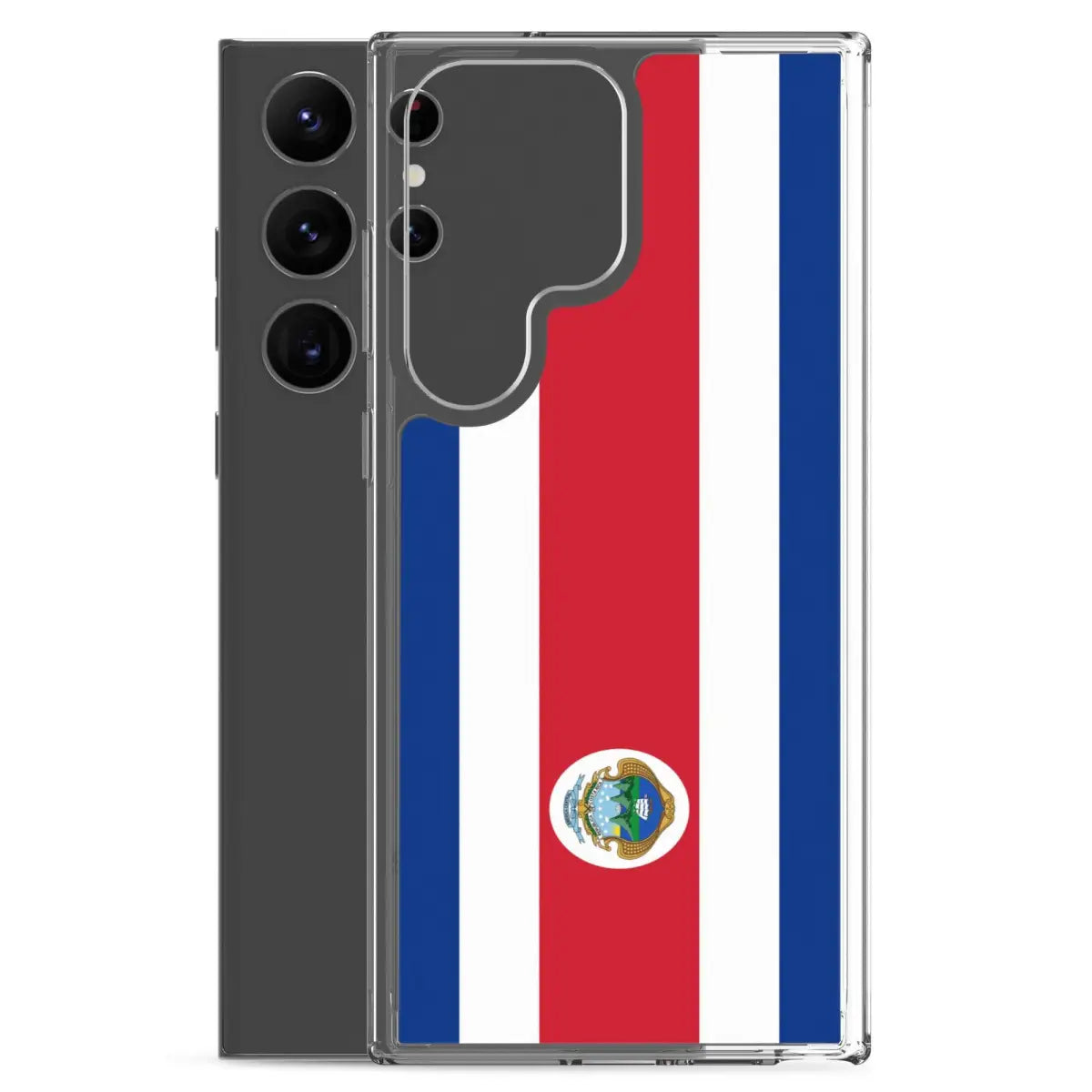 Coque téléphone drapeau du costa rica - pixelforma