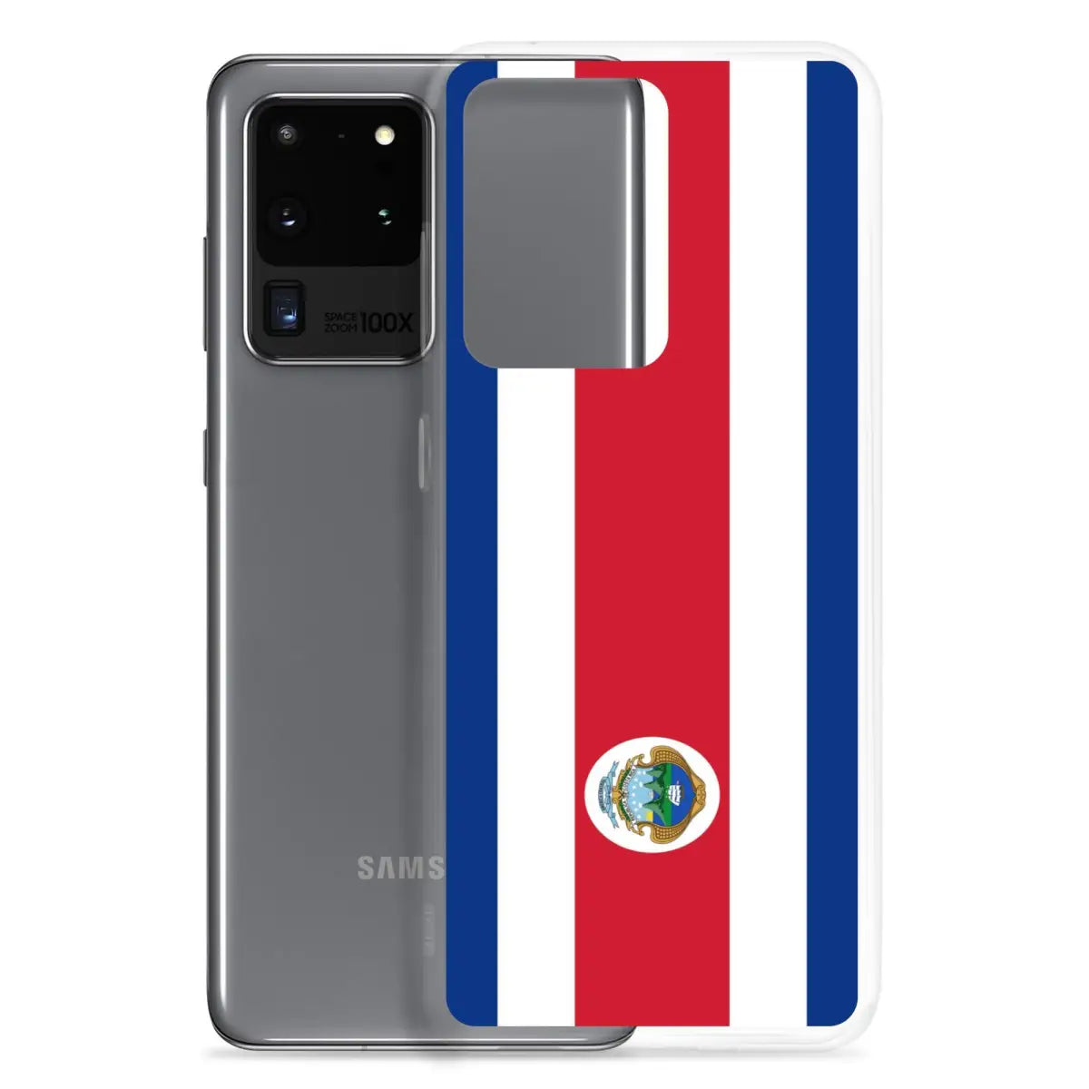 Coque téléphone drapeau du costa rica - pixelforma