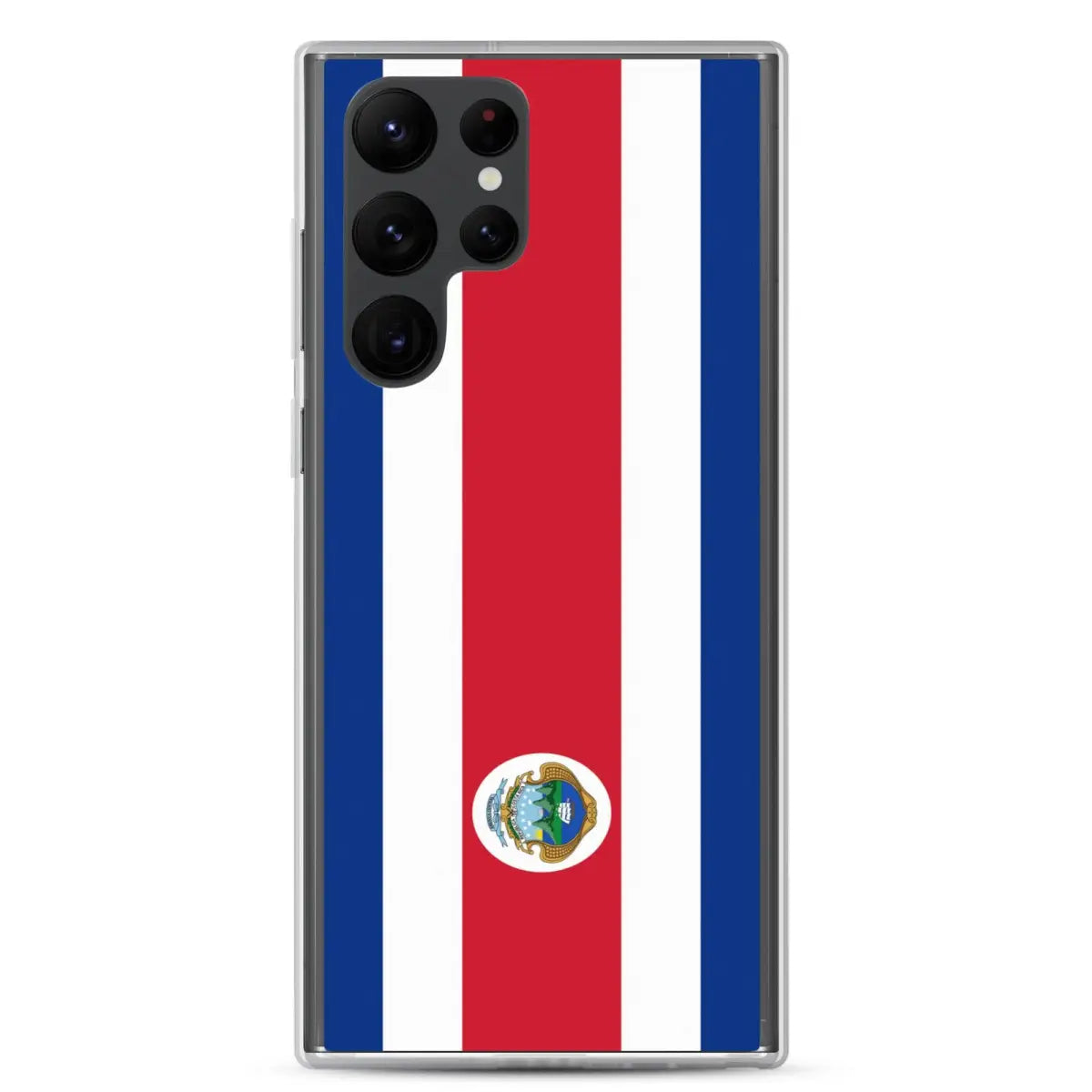 Coque téléphone drapeau du costa rica - pixelforma