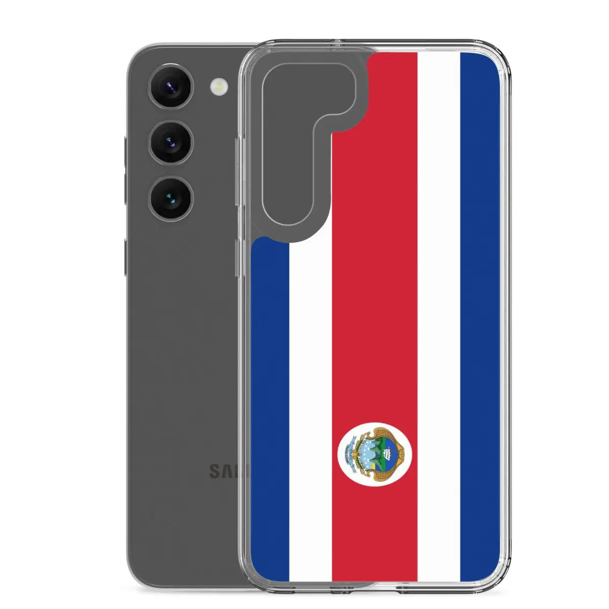 Coque téléphone drapeau du costa rica - pixelforma