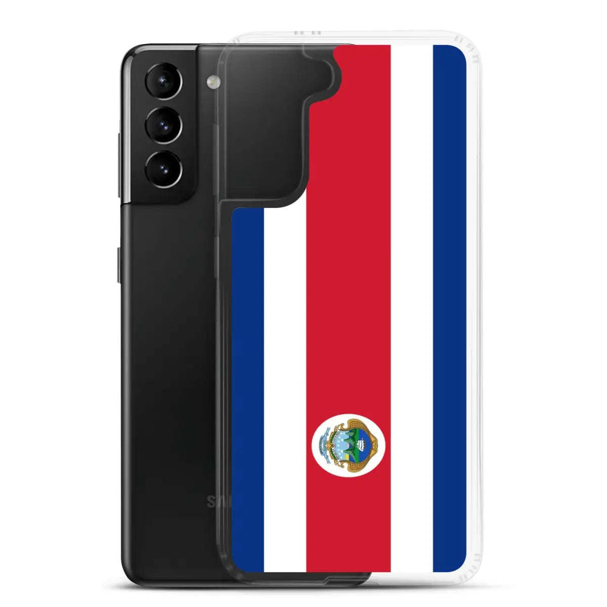 Coque téléphone drapeau du costa rica - pixelforma