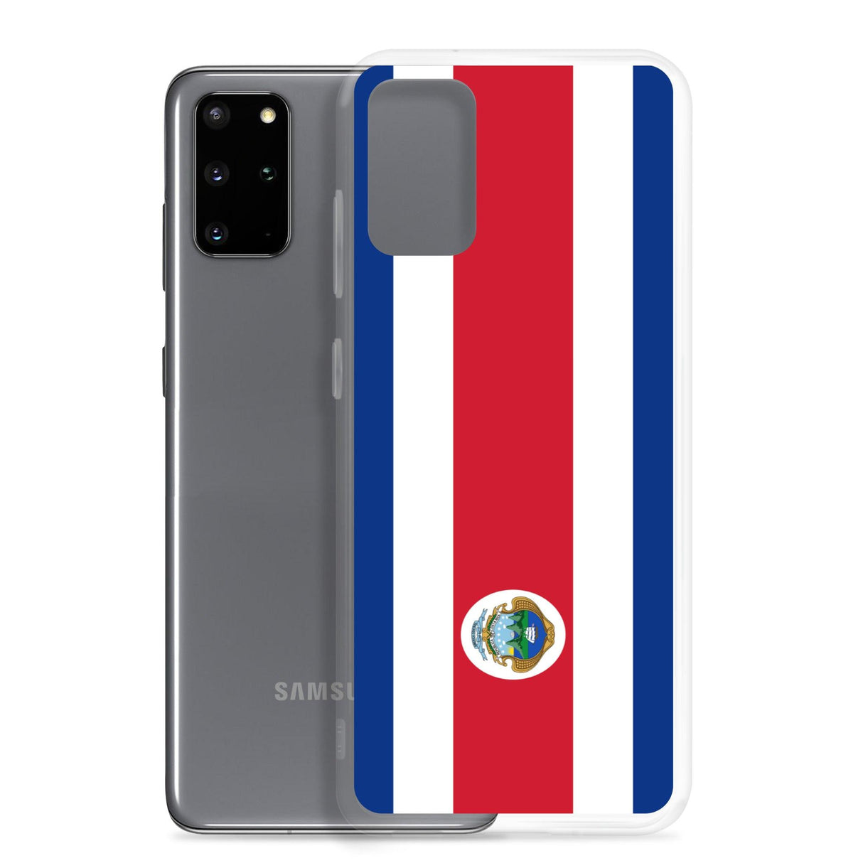 Coque Téléphone Drapeau du Costa Rica - Pixelforma