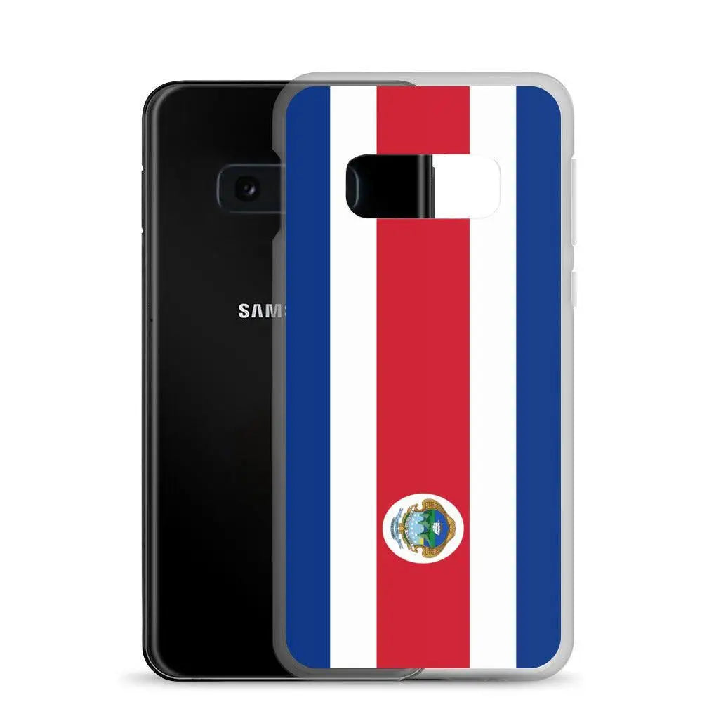 Coque téléphone drapeau du costa rica - pixelforma