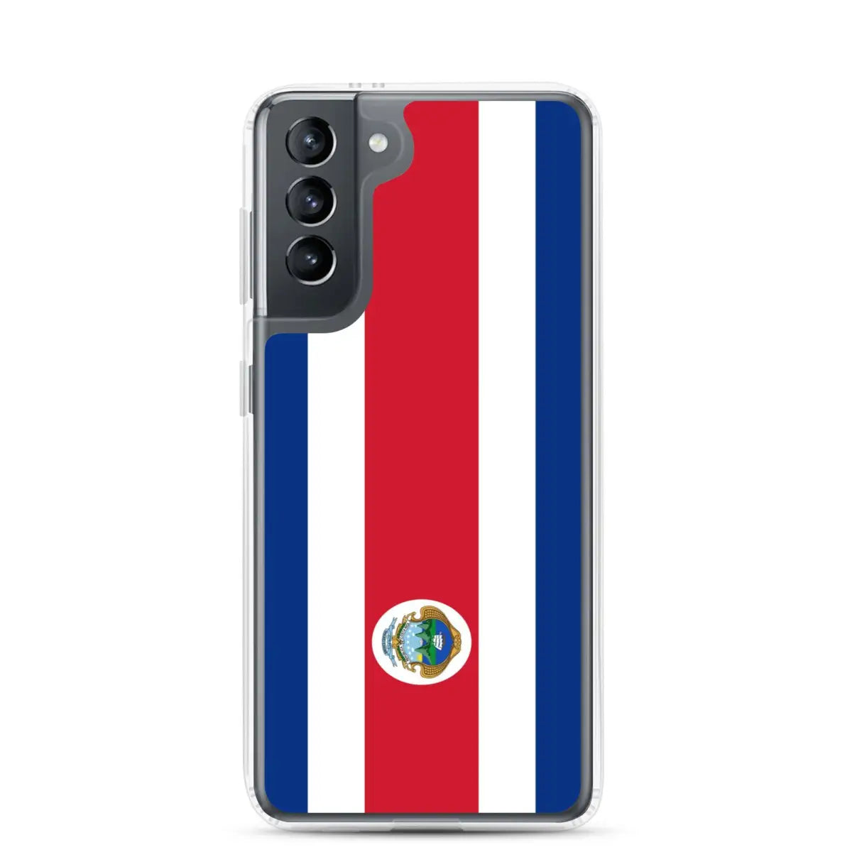 Coque téléphone drapeau du costa rica - pixelforma