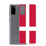 Coque Téléphone Drapeau du Danemark - Pixelforma