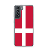 Coque Téléphone Drapeau du Danemark - Pixelforma