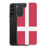 Coque Téléphone Drapeau du Danemark - Pixelforma