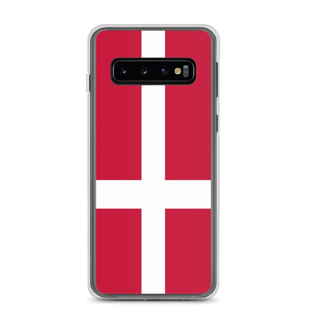 Coque Téléphone Drapeau du Danemark - Pixelforma