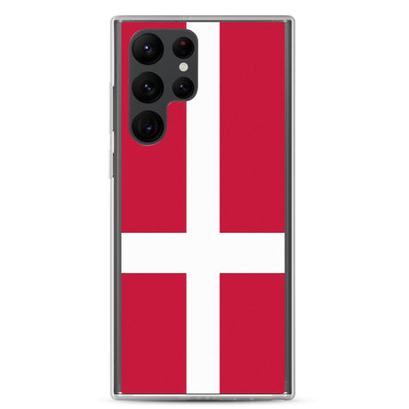 Coque Téléphone Drapeau du Danemark - Pixelforma