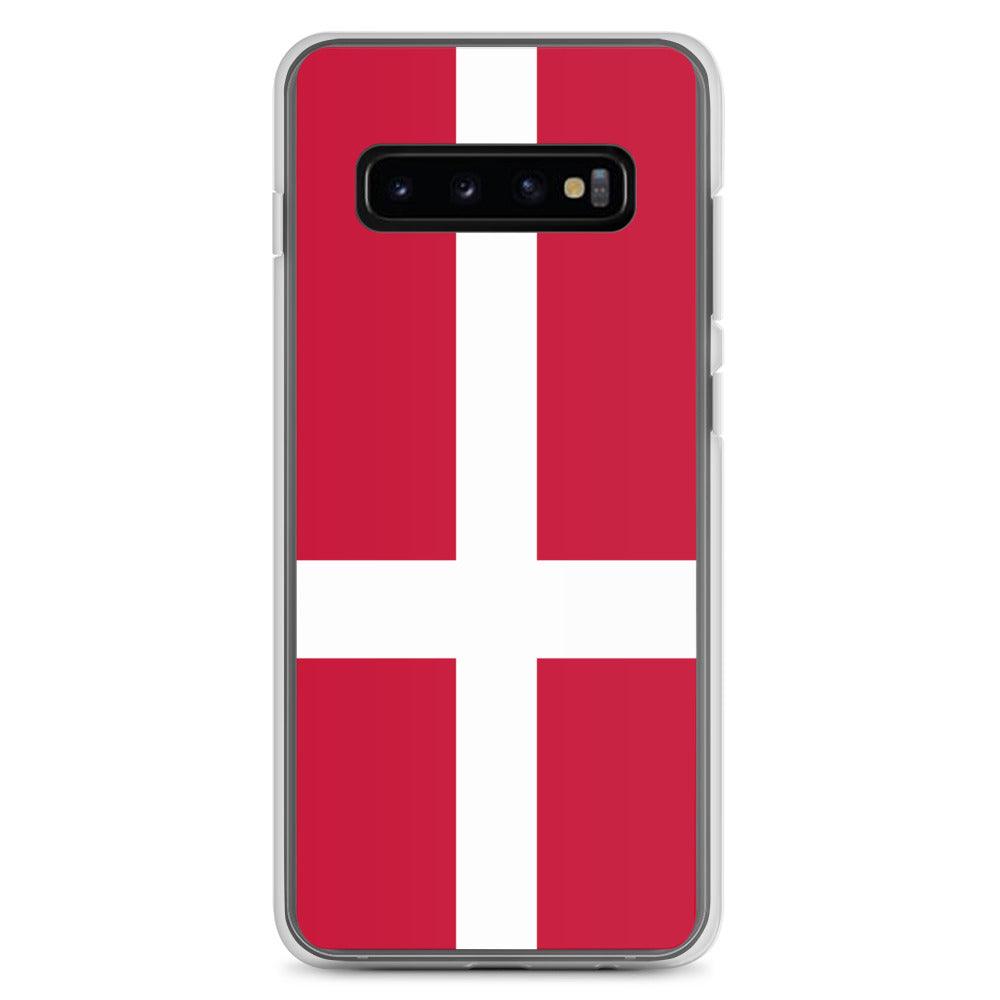 Coque Téléphone Drapeau du Danemark - Pixelforma