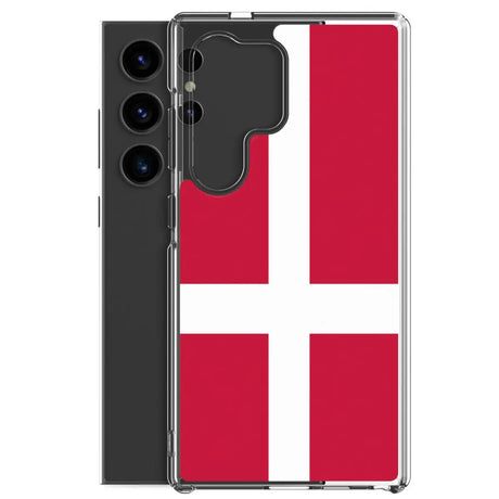 Coque Téléphone Drapeau du Danemark - Pixelforma 