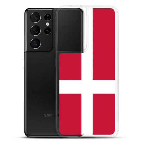 Coque Téléphone Drapeau du Danemark - Pixelforma 