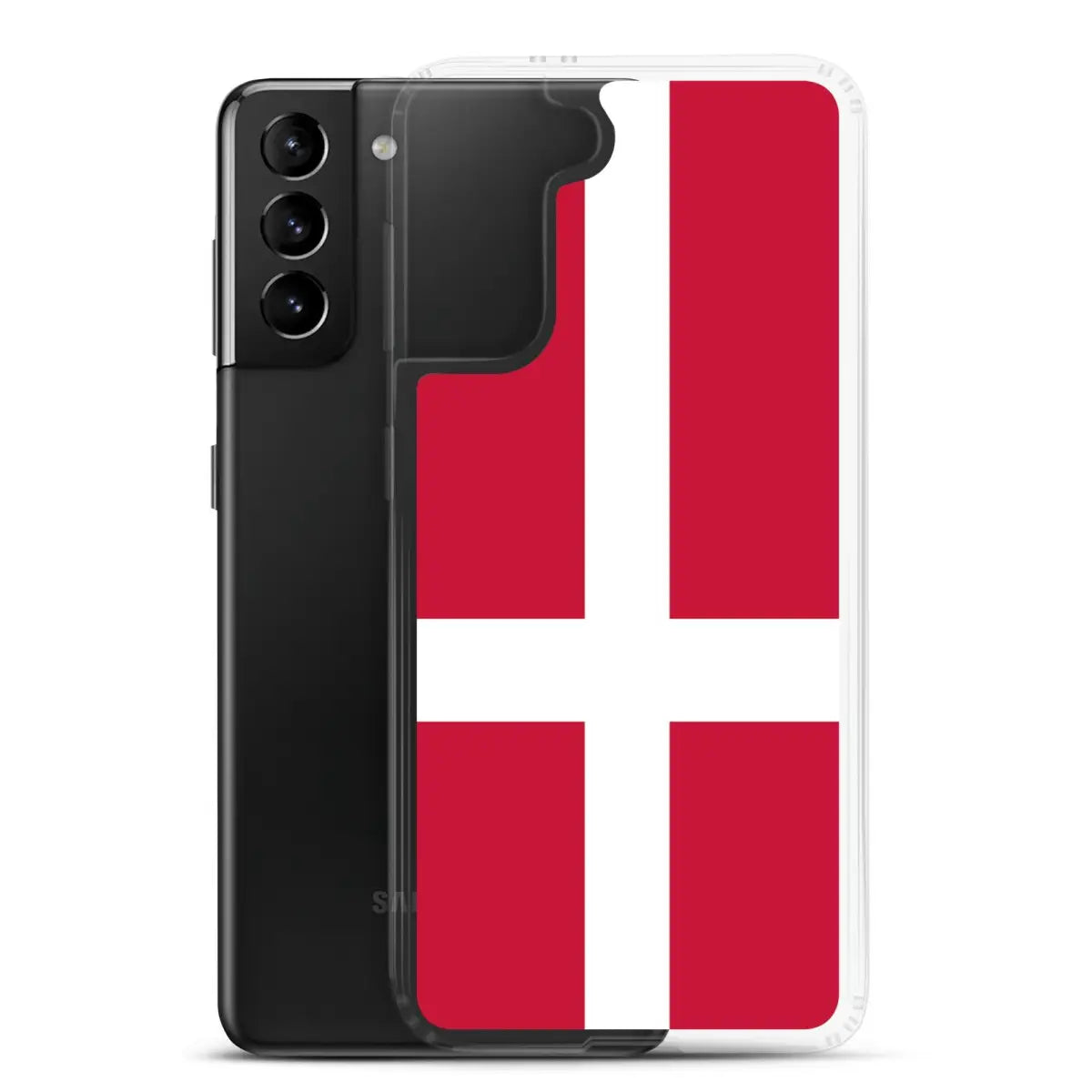 Coque Téléphone Drapeau du Danemark - Pixelforma 