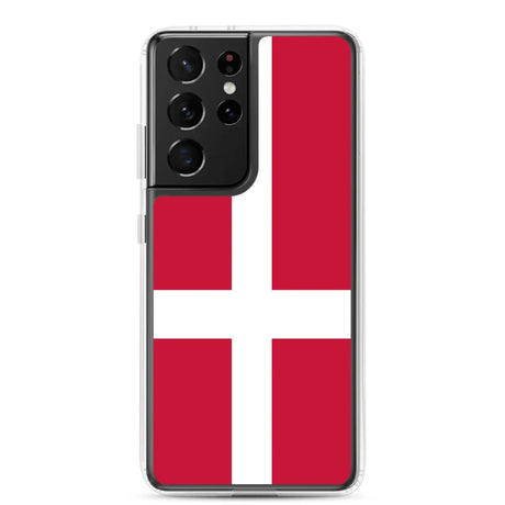 Coque Téléphone Drapeau du Danemark - Pixelforma 