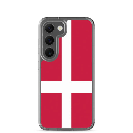 Coque Téléphone Drapeau du Danemark - Pixelforma 