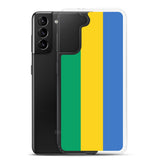 Coque Téléphone Drapeau du Gabon - Pixelforma