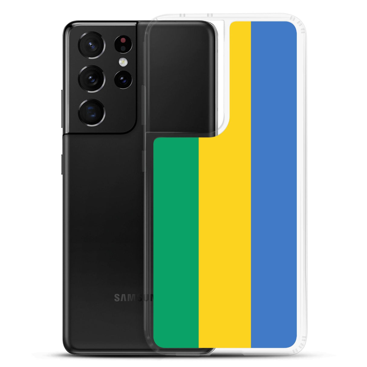 Coque Téléphone Drapeau du Gabon - Pixelforma