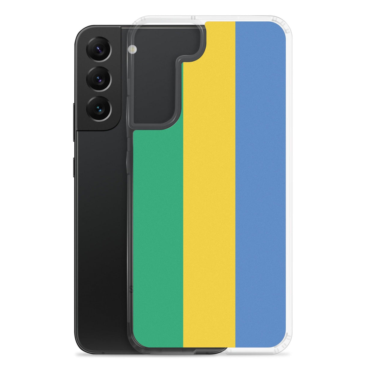 Coque Téléphone Drapeau du Gabon - Pixelforma