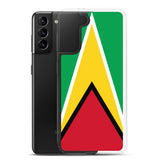 Coque Téléphone Drapeau du Guyana - Pixelforma 