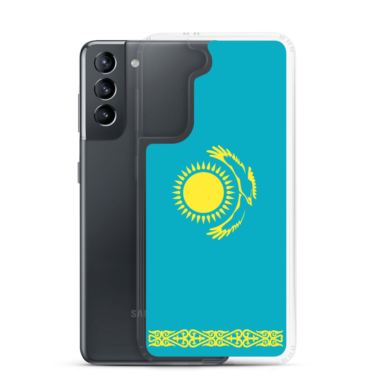 Coque Téléphone Drapeau du Kazakhstan officiel - Pixelforma