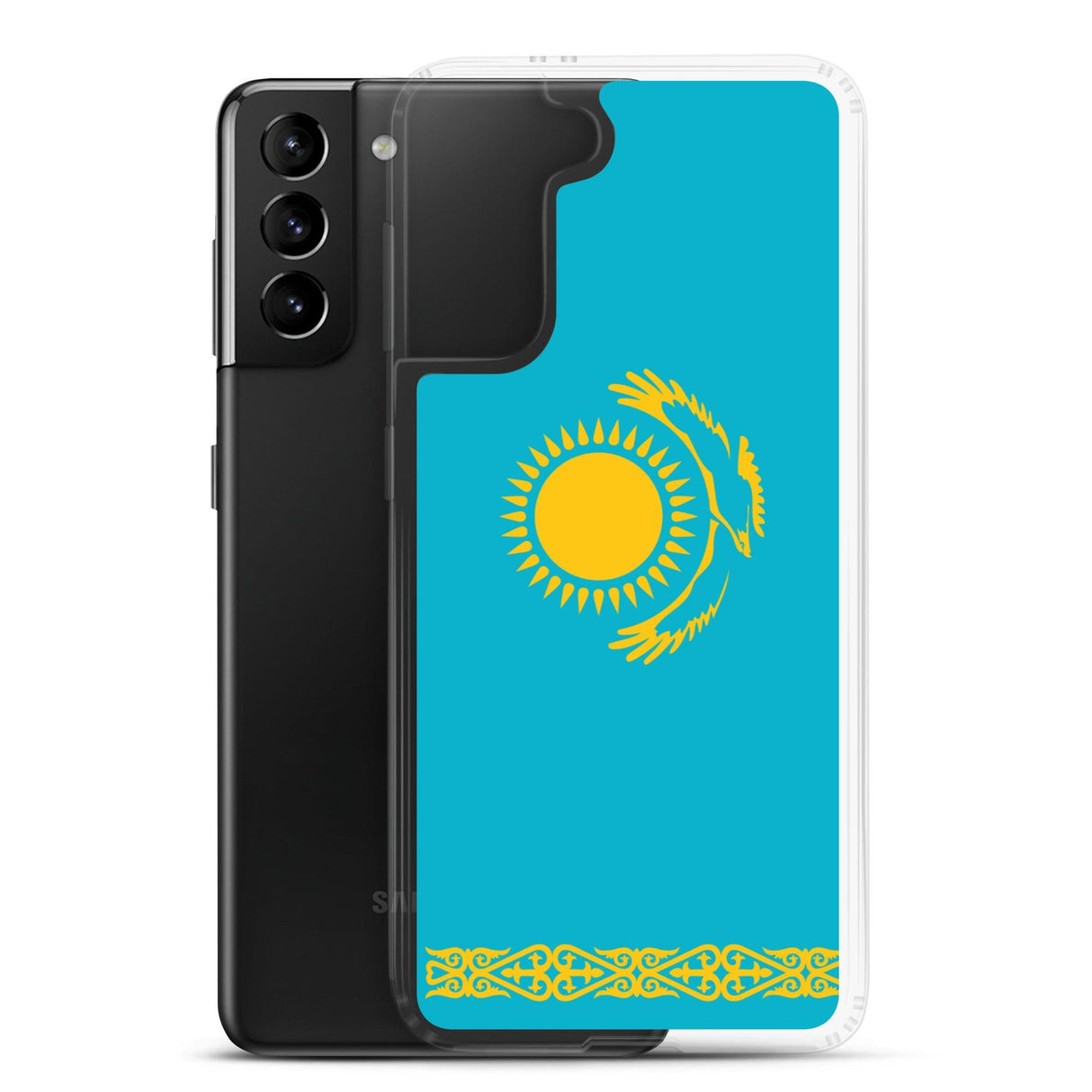 Coque Téléphone Drapeau du Kazakhstan - Pixelforma