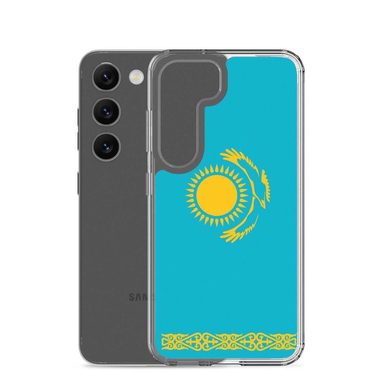 Coque Téléphone Drapeau du Kazakhstan - Pixelforma