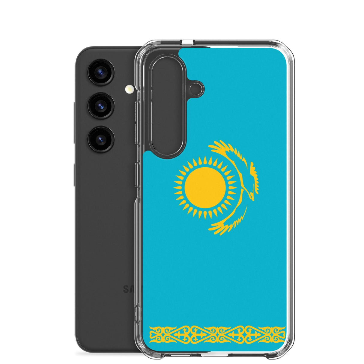 Coque Téléphone Drapeau du Kazakhstan - Pixelforma