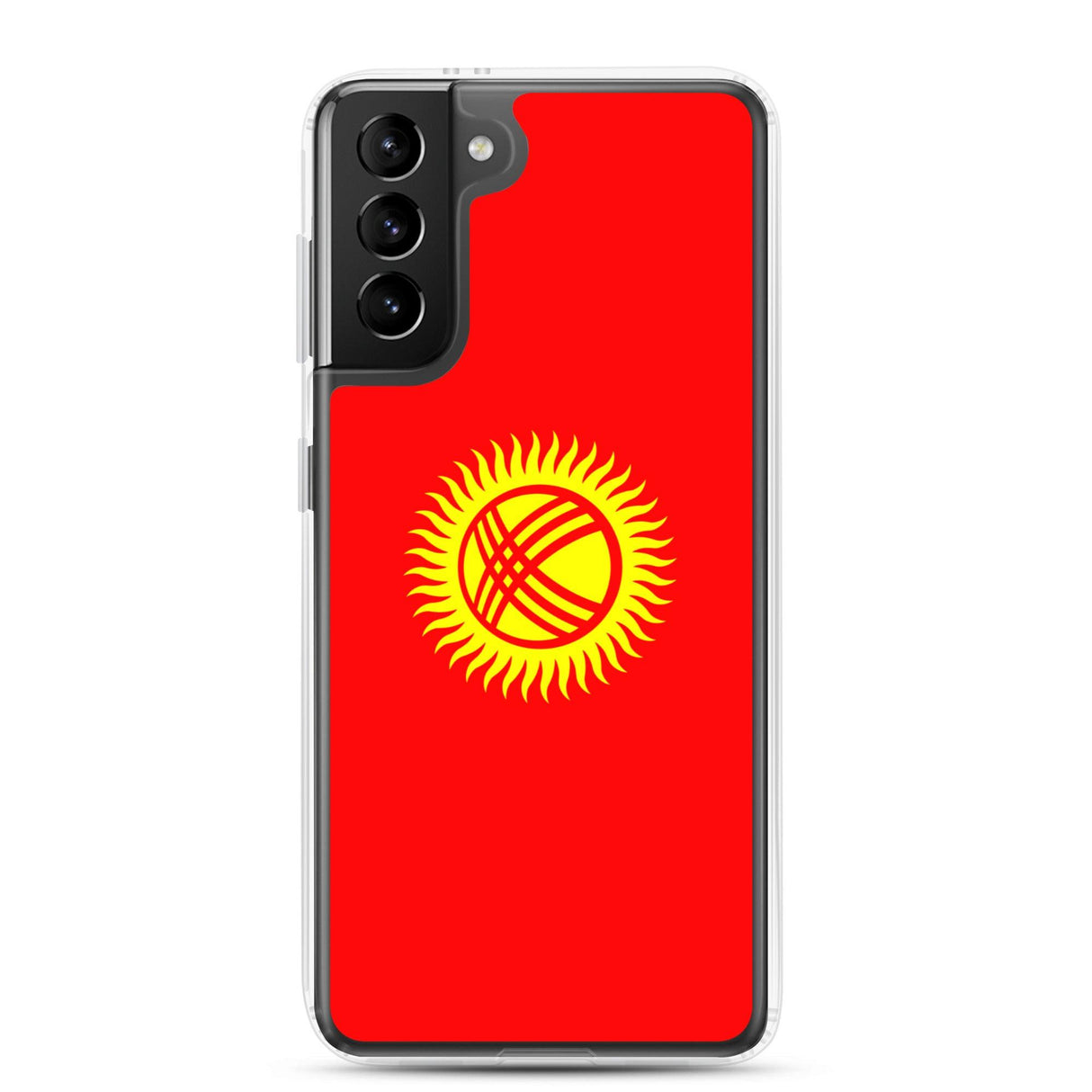 Coque Téléphone Drapeau du Kirghizistan - Pixelforma