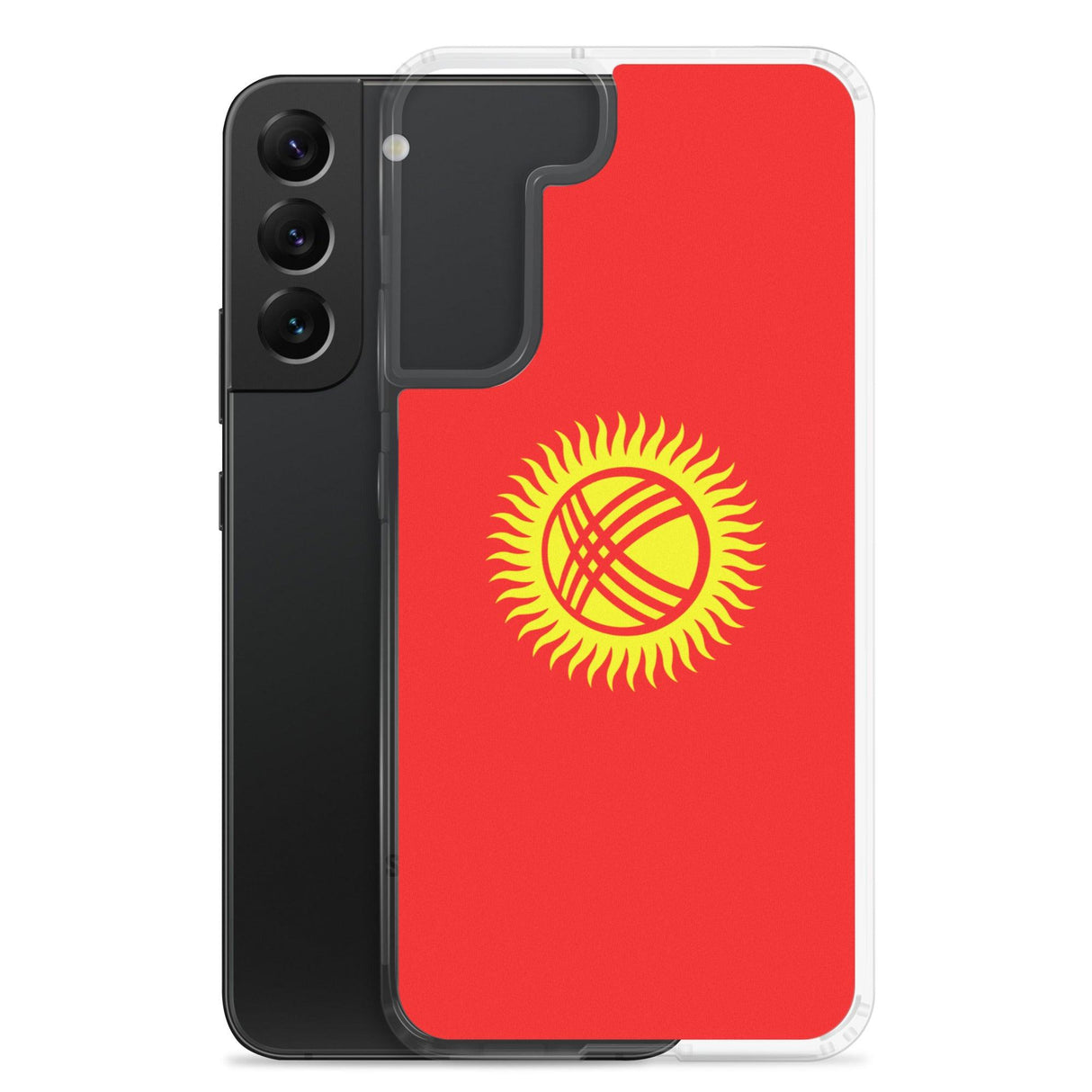 Coque Téléphone Drapeau du Kirghizistan - Pixelforma