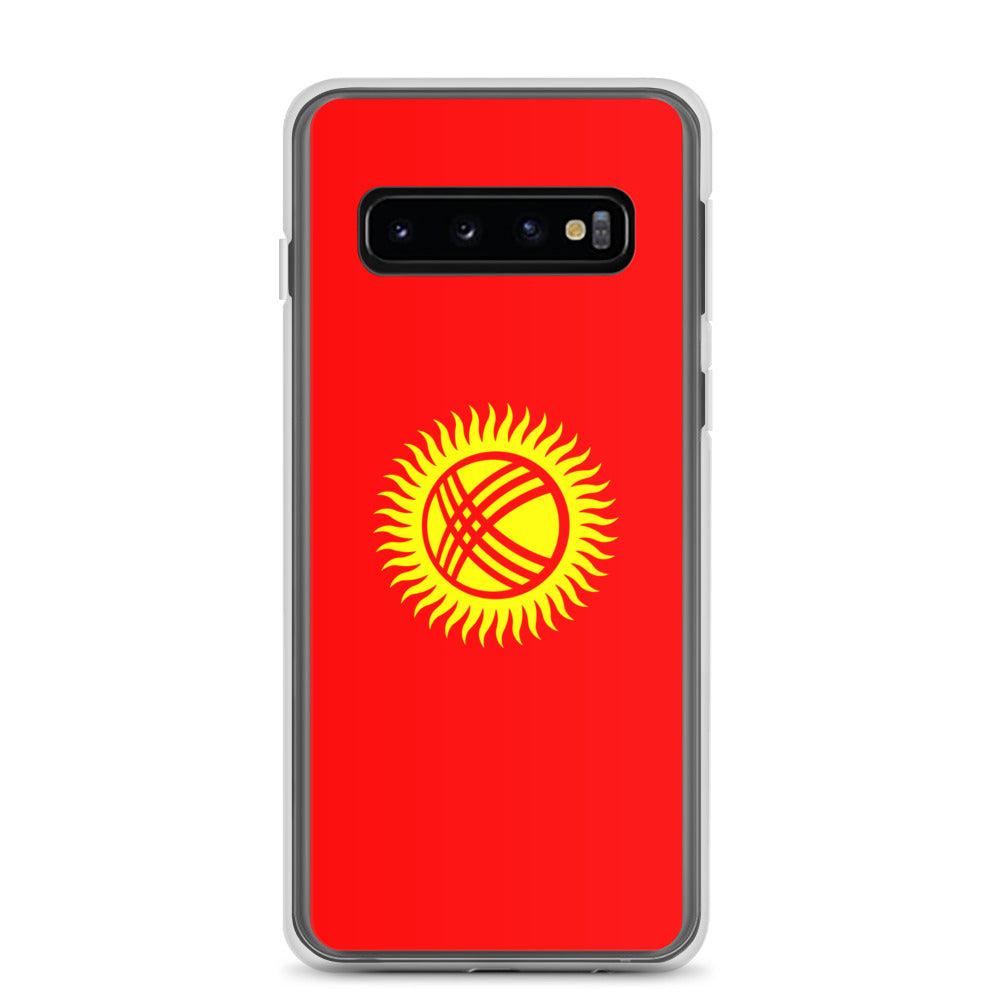 Coque Téléphone Drapeau du Kirghizistan - Pixelforma