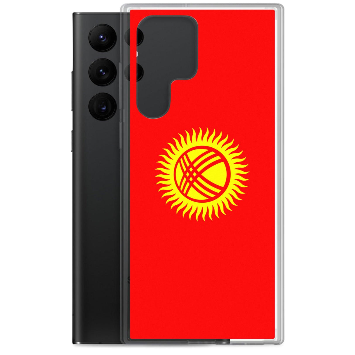 Coque Téléphone Drapeau du Kirghizistan - Pixelforma