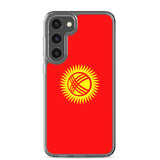 Coque Téléphone Drapeau du Kirghizistan - Pixelforma