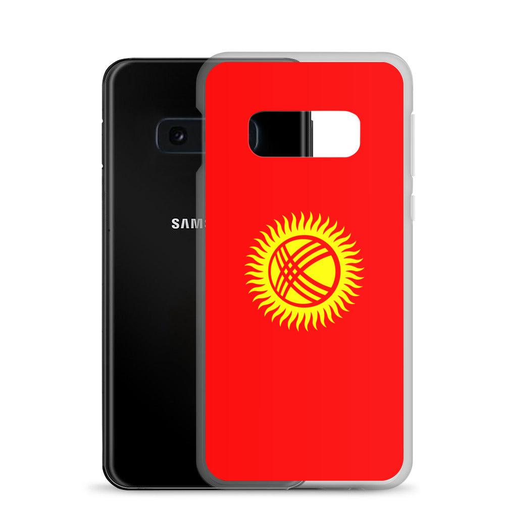 Coque Téléphone Drapeau du Kirghizistan - Pixelforma