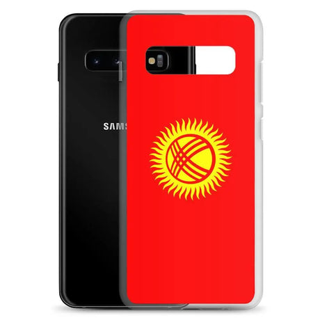 Coque Téléphone Drapeau du Kirghizistan - Pixelforma 