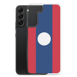 Coque Téléphone Drapeau du Laos - Pixelforma