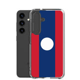 Coque Téléphone Drapeau du Laos - Pixelforma